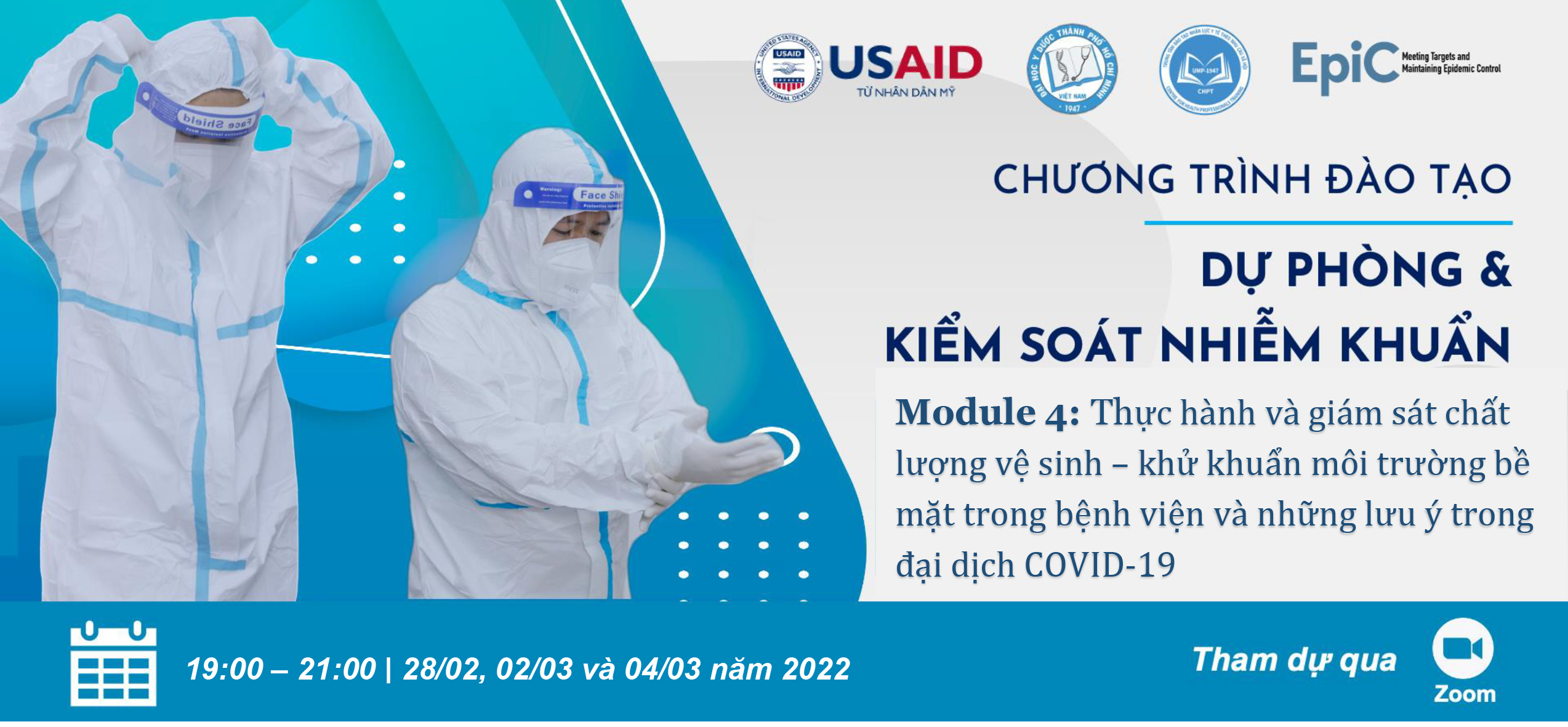 Module 4 - Chương trình đào tạo Dự phòng và Kiểm soát Nhiễm khuẩn