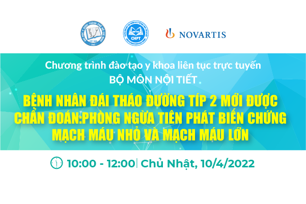 10/04/2022 - Bệnh nhân đái tháo đường type 2 đã được chẩn đoán: Phòng ngừa tiên phát biến chứng mạch máu nhỏ và mạch máu lớn