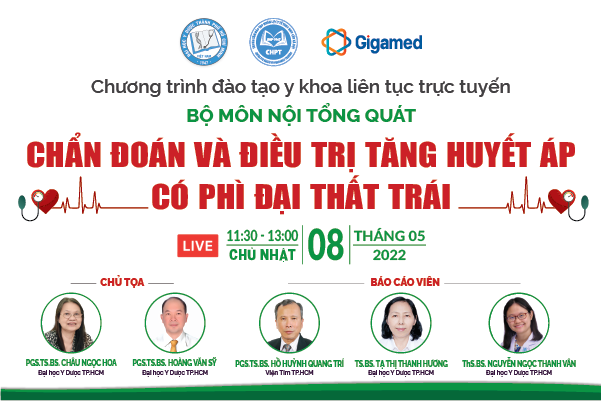 08/05/2022 - Chẩn đoán và điều trị tăng huyết áp có phì đại thất trái