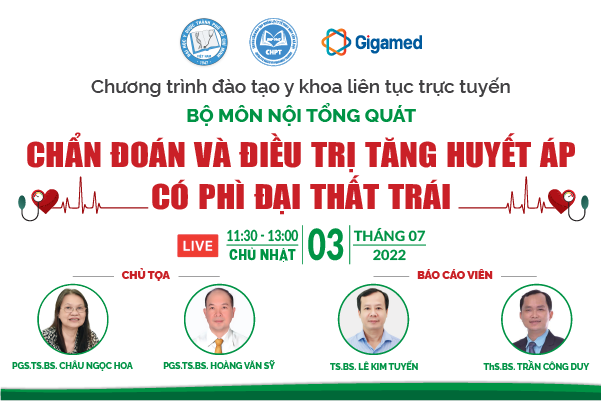 03/07/2022 - Chẩn đoán và điều trị tăng huyết áp có phì đại thất trái