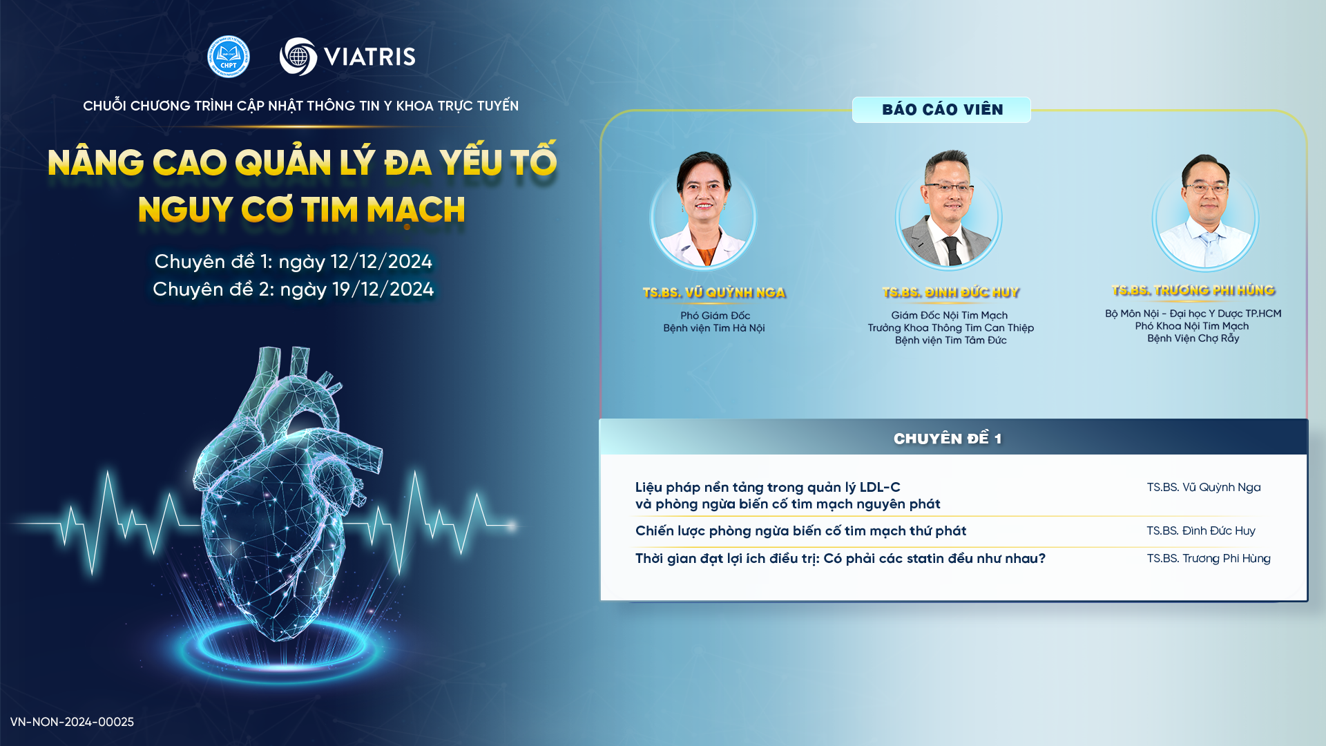 Nâng cao quản lý đa yếu tố nguy cơ tim mạch