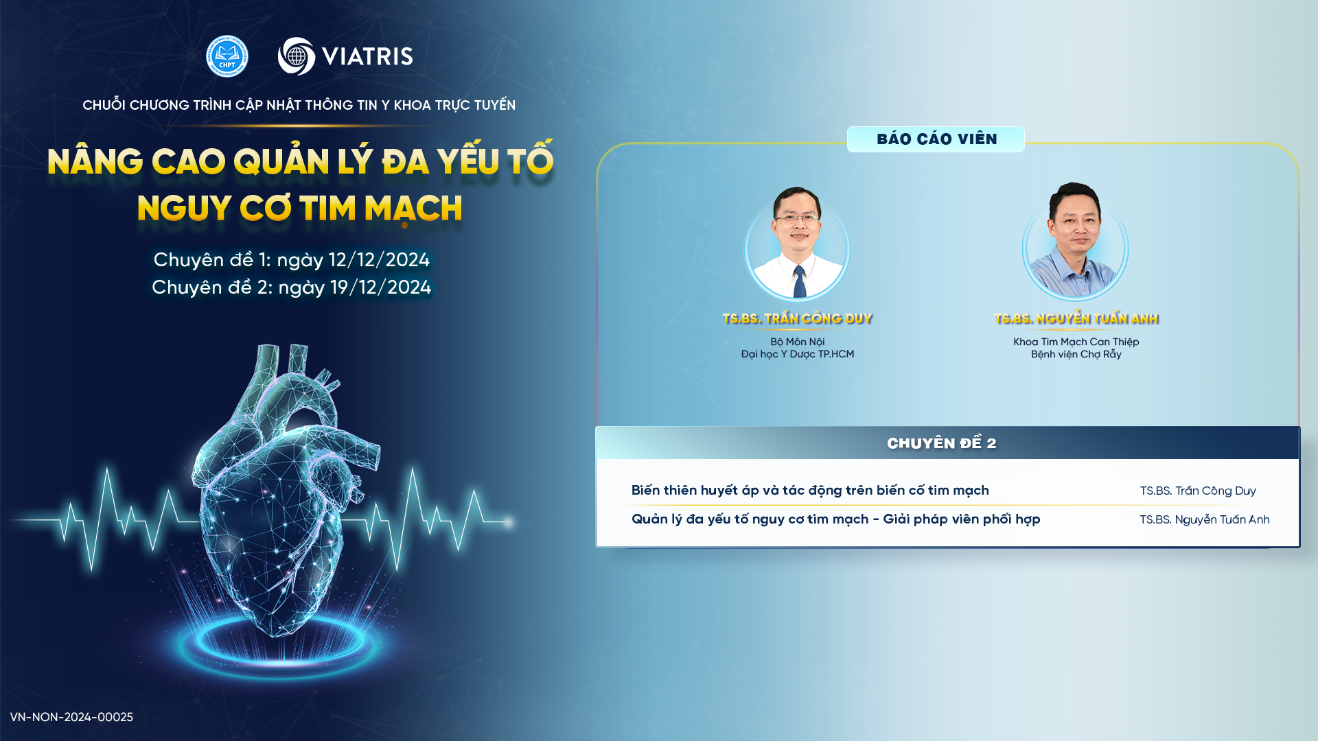 Nâng cao quản lý đa yếu tố nguy cơ tim mạch