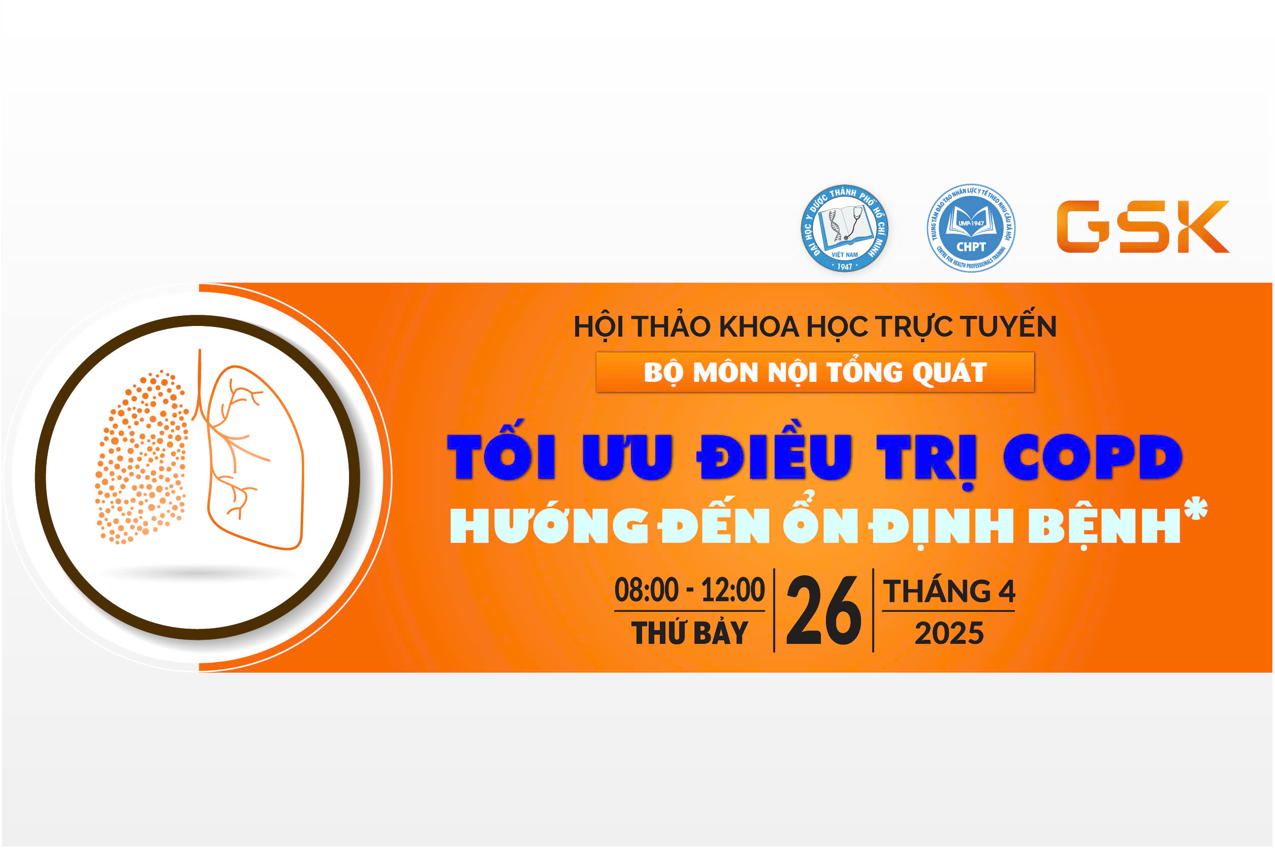 26/04/2025 | TỐI ƯU ĐIỀU TRỊ COPD – HƯỚNG ĐẾN ỔN ĐỊNH BỆNH