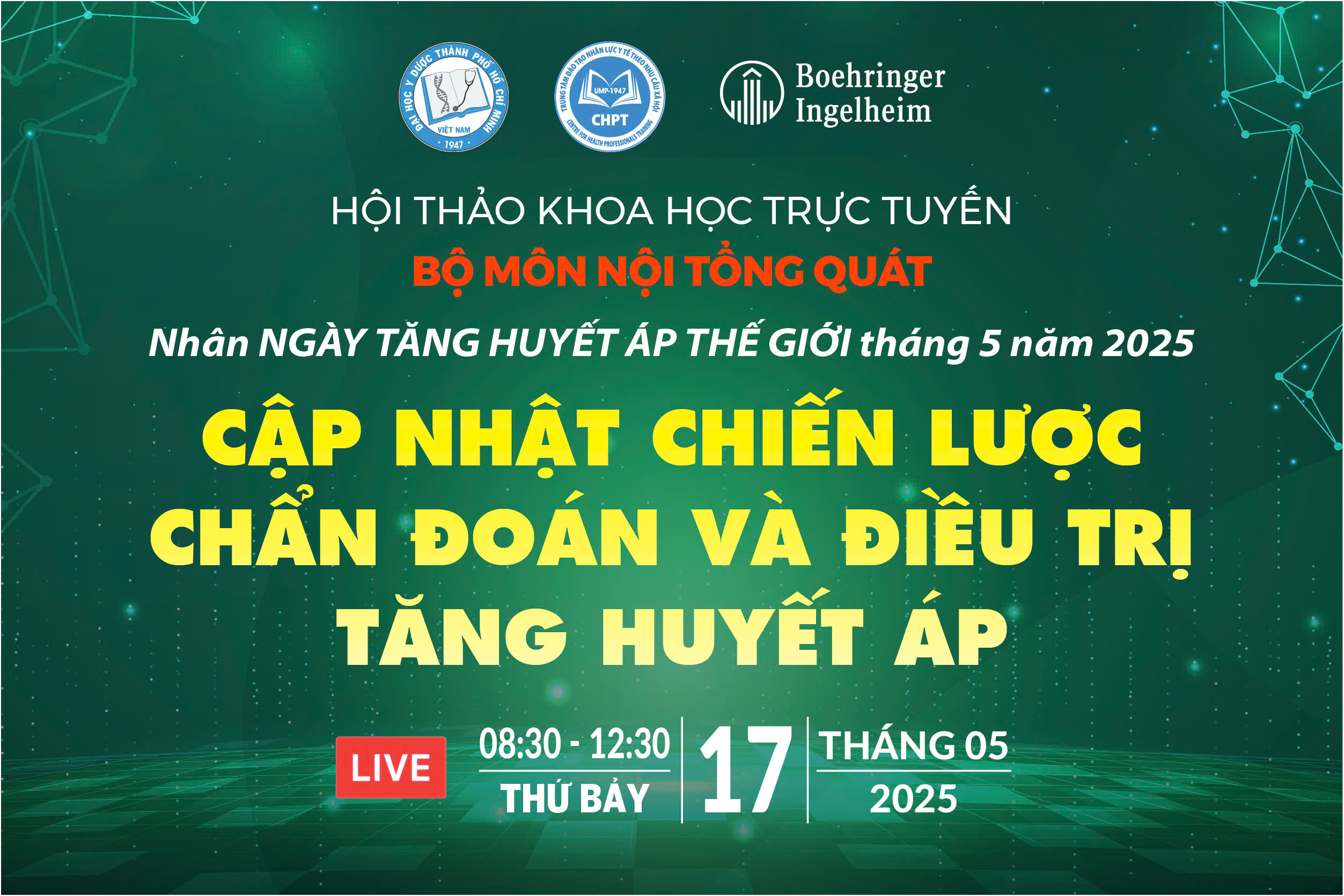 17/05/2025 | CẬP NHẬT CHIẾN LƯỢC CHẨN ĐOÁN VÀ ĐIỀU TRỊ TĂNG HUYẾT ÁP