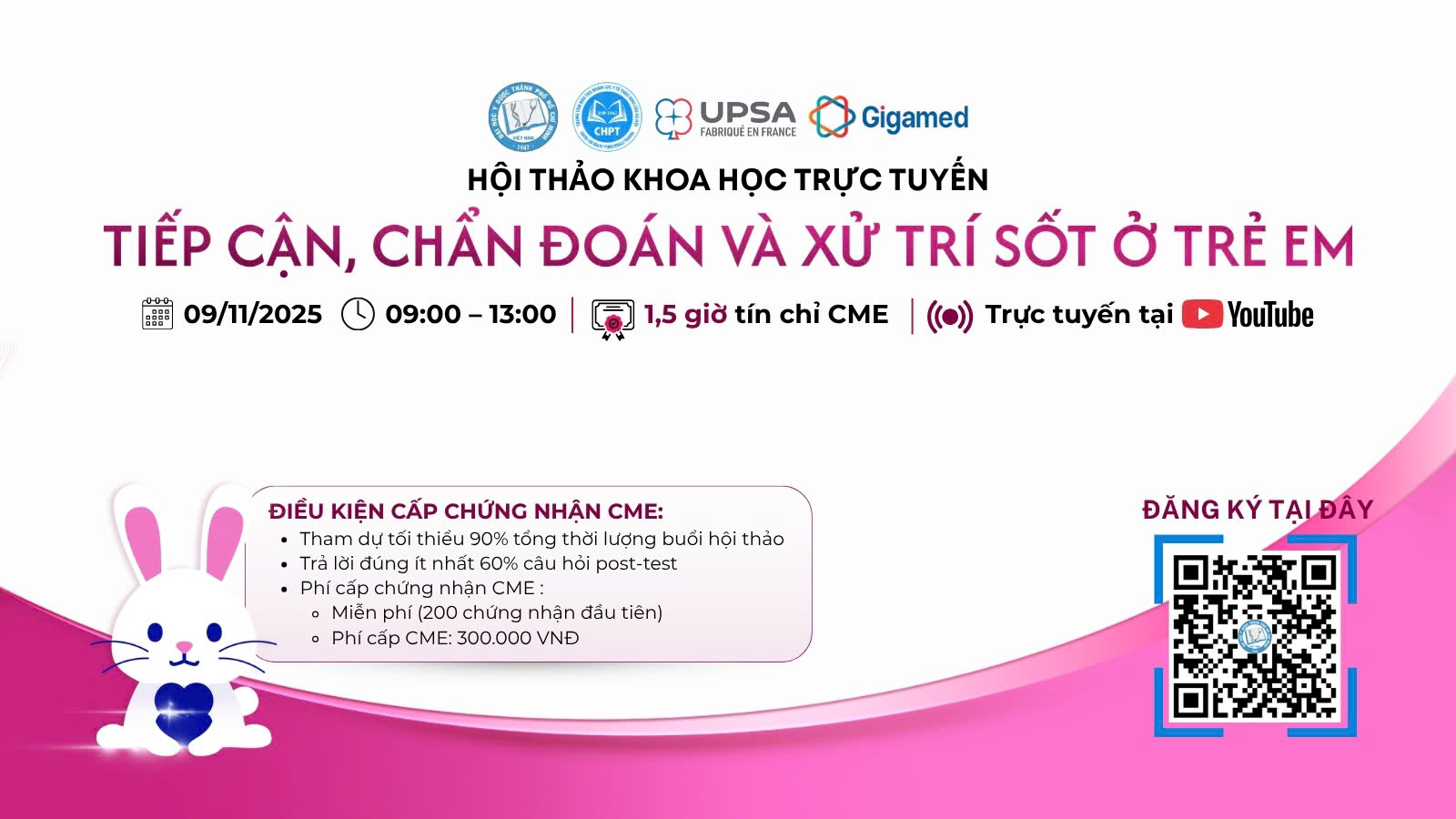 09/11/2025 | TIẾP CẬN, CHẨN ĐOÁN VÀ XỬ TRÍ SỐT Ở TRẺ EM